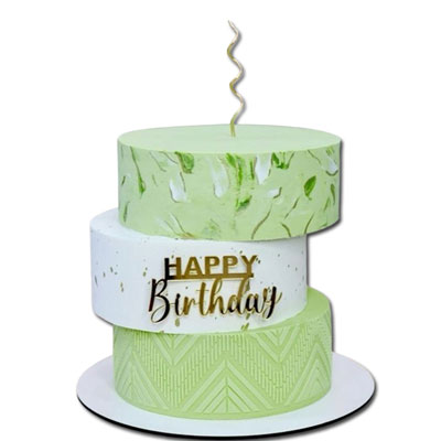 "Round shape chocolate Eggless cake - 1kg - Click here to View more details about this Product